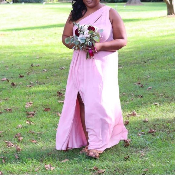 Blush bridesmaid dress - Picture 2 of 4